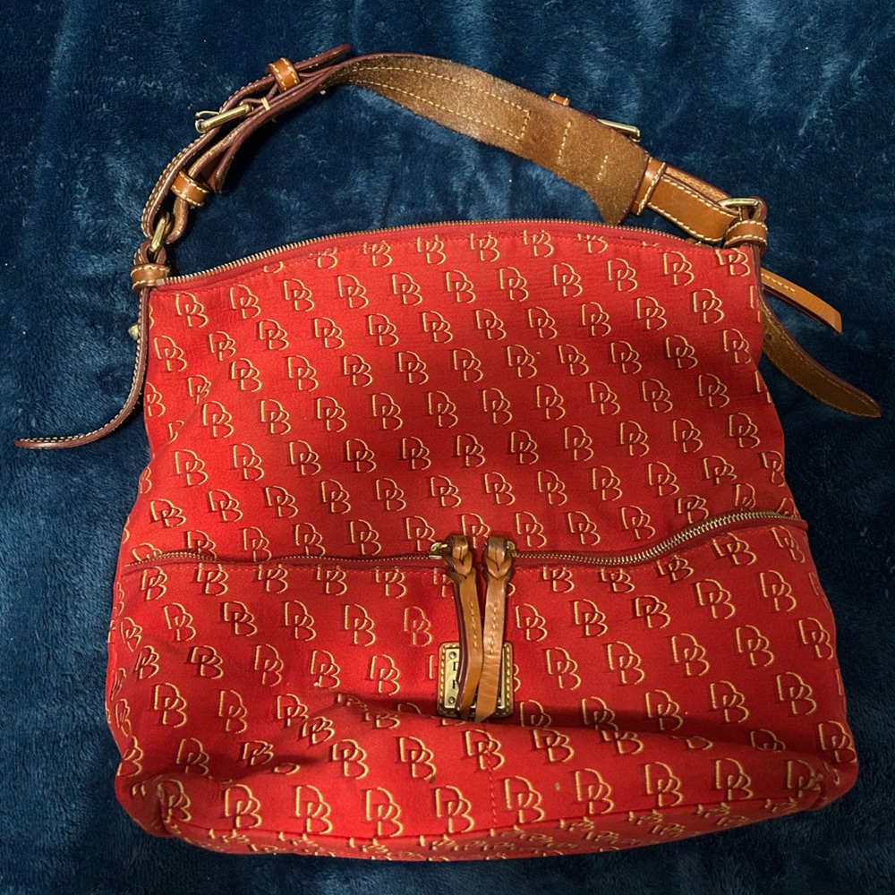 Dooney & Bourke Red Shoulder Bag